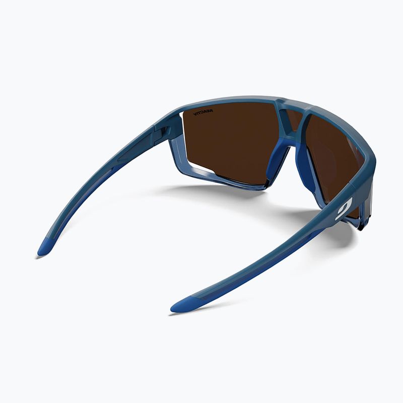 Slnečné okuliare Julbo Fury Reactiv High Contrast matt blue/translu blue 5