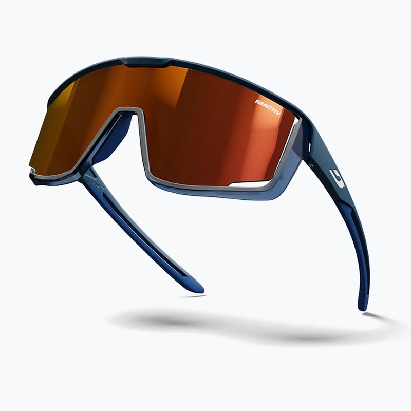 Slnečné okuliare Julbo Fury Reactiv High Contrast matt blue/translu blue 6