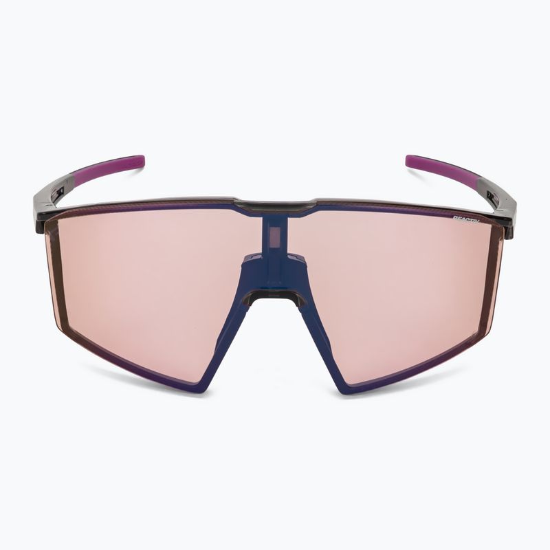 Slnečné okuliare Julbo Edge Reactiv High Contrast shiny translu black/purple 4