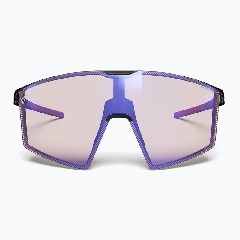 Slnečné okuliare Julbo Edge Reactiv High Contrast shiny translu black/purple 3