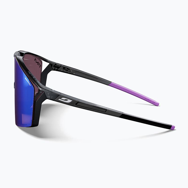 Slnečné okuliare Julbo Edge Reactiv High Contrast shiny translu black/purple 4