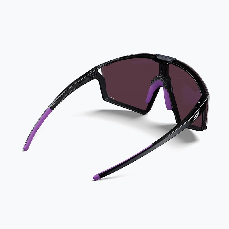 Slnečné okuliare Julbo Edge Reactiv High Contrast shiny translu black/purple 5