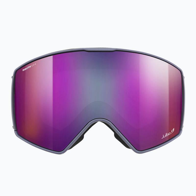 Lyžiarske okuliare Julbo Launcher Reactiv High Contrast dark blue/flash purple 3