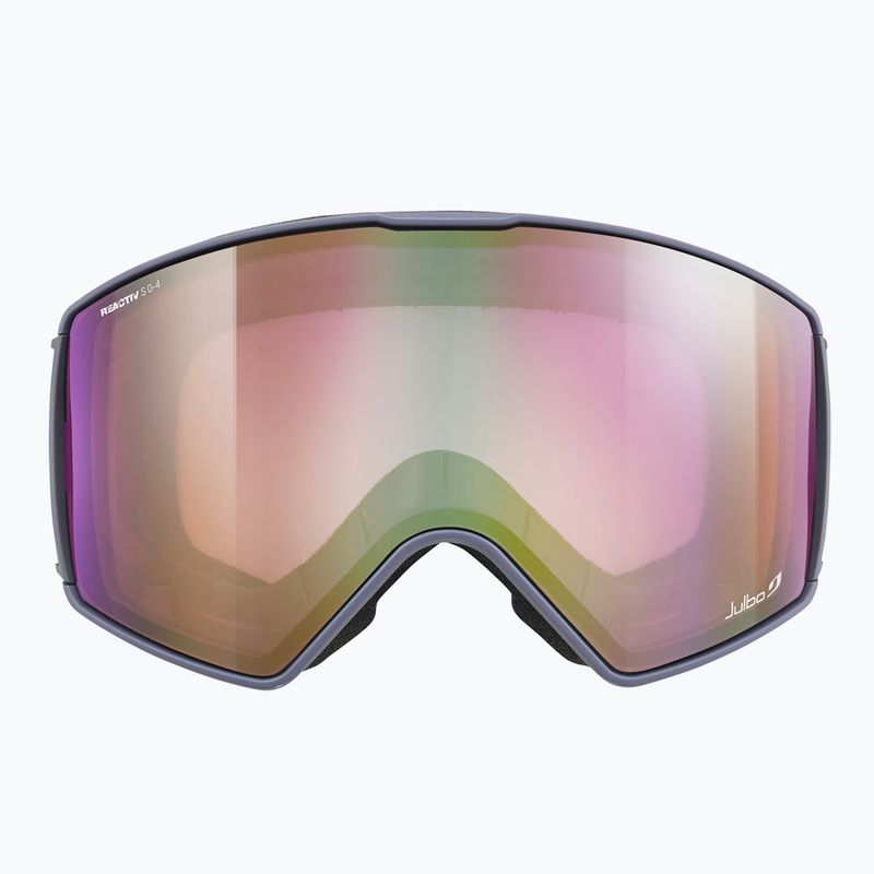 Lyžiarske okuliare Julbo Launcher Reactiv High Contrast dark blue/flash purple 4