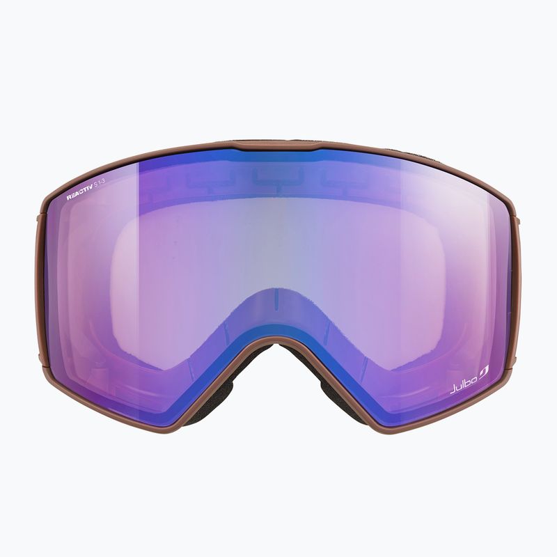 Lyžiarske okuliare Julbo Launcher Reactiv High Contrast brown/flash blue 4