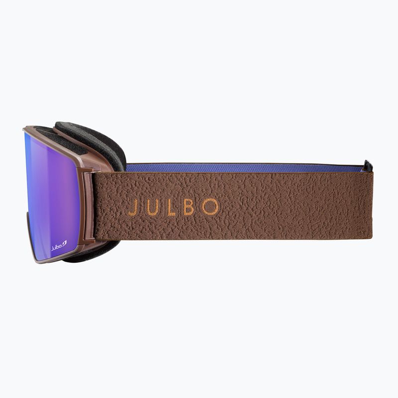 Lyžiarske okuliare Julbo Launcher Reactiv High Contrast brown/flash blue 5