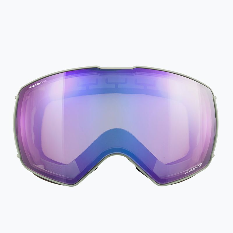 Lyžiarske okuliare Julbo Lightyear Reactiv High Contrast S1-S3 light gray/flash blue 4