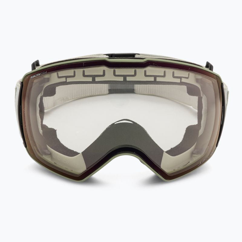Lyžiarske okuliare Julbo Lightyear OTG Reactiv High Contrast green/beige/flash purple 2