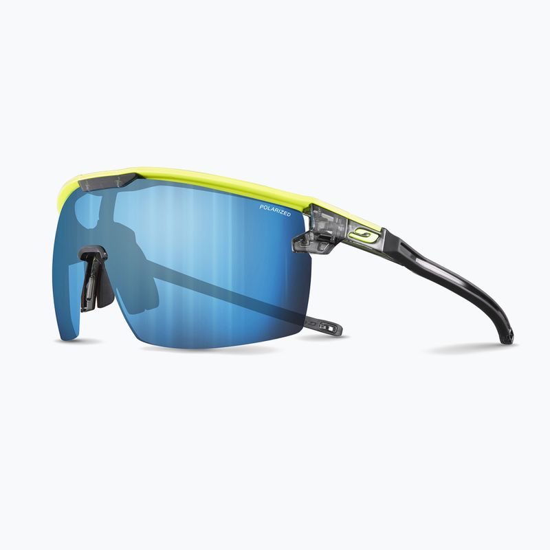 Cyklistické okuliare Julbo Ultimate Cover Polar 4 Hd black/yellow fluo/capsule ocean master 7