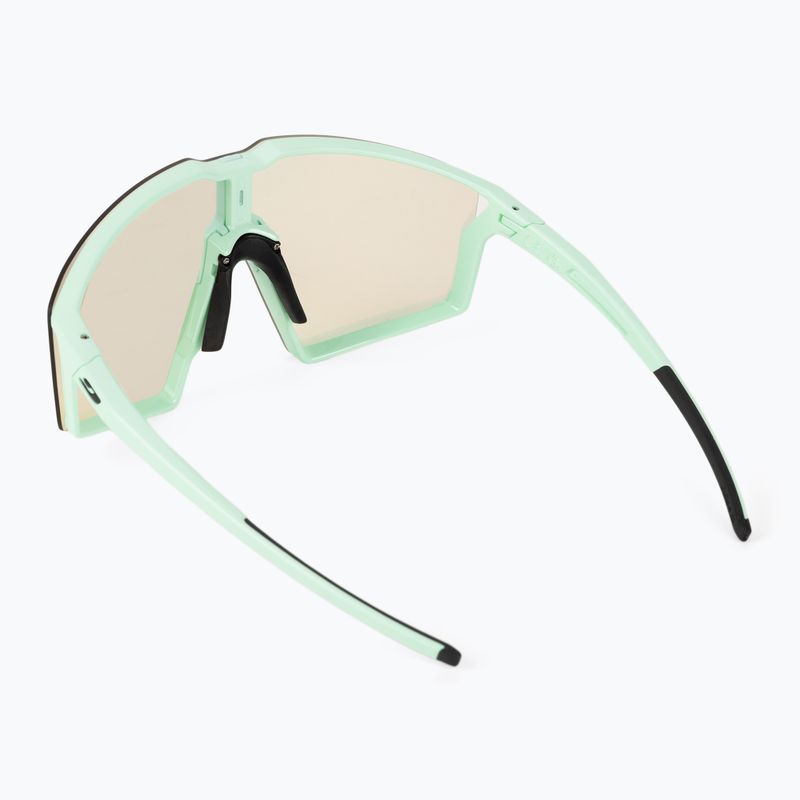 Cyklistické okuliare Julbo Edge Reactiv 1-3 Light Amplifier matné mentolové 2