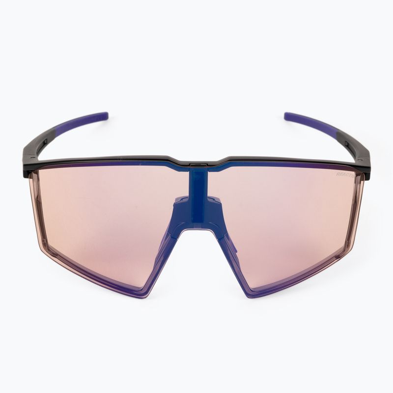 Cyklistické okuliare Julbo Edge Reactiv 1-3 High Contrast matné priesvitné čiernofialové 4