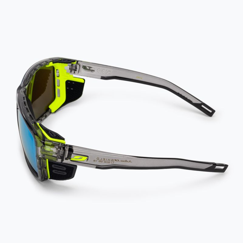 Cyklistické okuliare Julbo Shield Polar 4 Hd black/yellow fluo/capsule ocean master 5