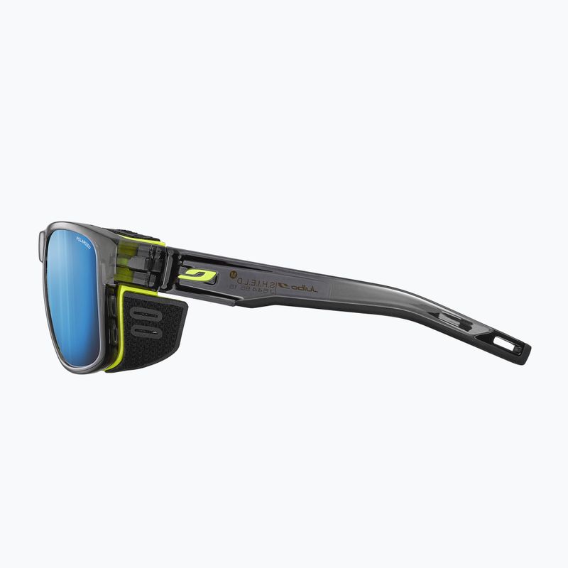 Cyklistické okuliare Julbo Shield Polar 4 Hd black/yellow fluo/capsule ocean master 9