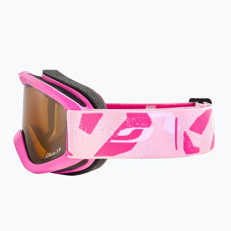 Detské lyžiarske okuliare Julbo Atome Chromakids pink/brown 3