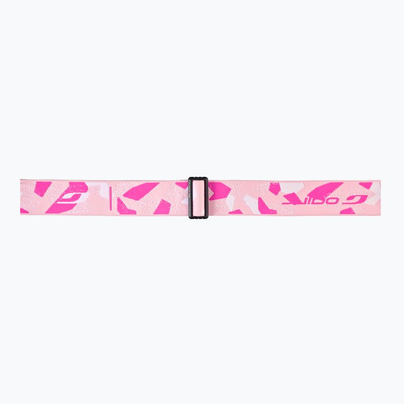 Detské lyžiarske okuliare Julbo Atome Chromakids pink/brown 4