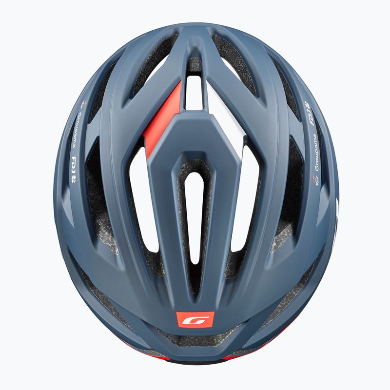 Cyklistická prilba Julbo Fast Lane Groupama-FDJ tmavomodrá/červená/biela 5