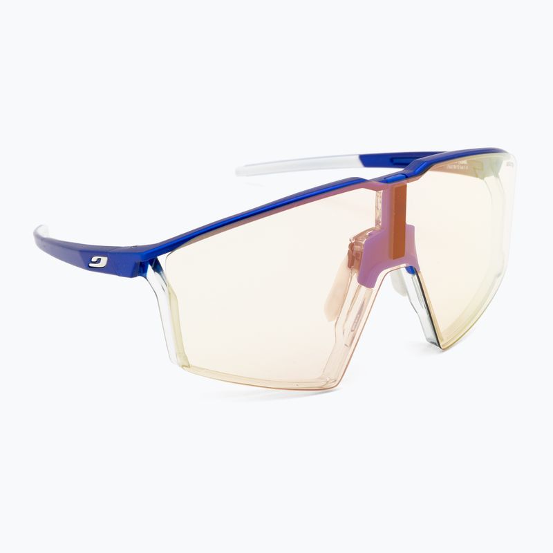 Slnečné okuliare Julbo Edge Reactiv 1-3 Light Amplifier metalická modrá/biela/výrazná zlatá ružová