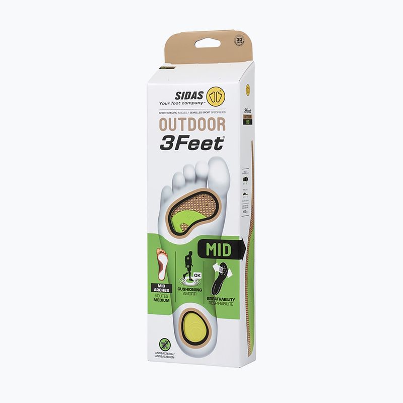Vložky do topánok SIDAS 3Feet Outdoor Mid 9