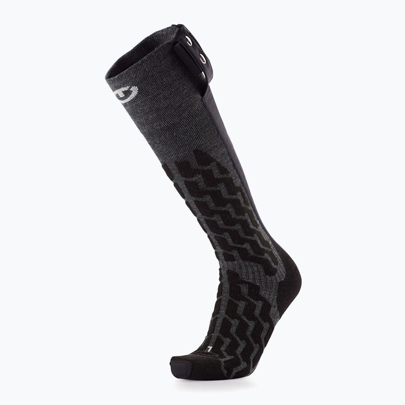 Vyhrievané ponožky Therm-ic Powersocks Heat Fusion Uni grey/ black