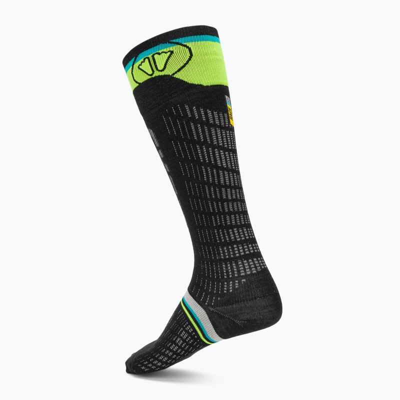 Ponožky SIDAS Ski Ultra Fit black/yellow 2