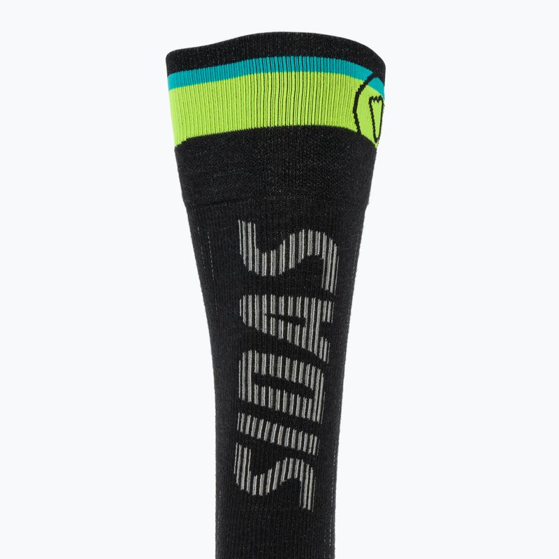 Ponožky SIDAS Ski Ultra Fit black/yellow 4