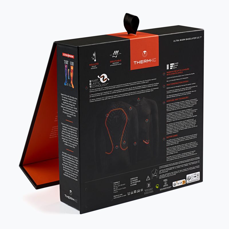 Vyhrievaná mikina Therm-ic Baselayer S.E.T. black 5