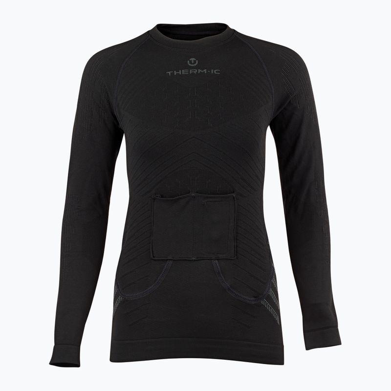 Dámska vyhrievaná mikina Therm-ic Baselayer S.E.T. black