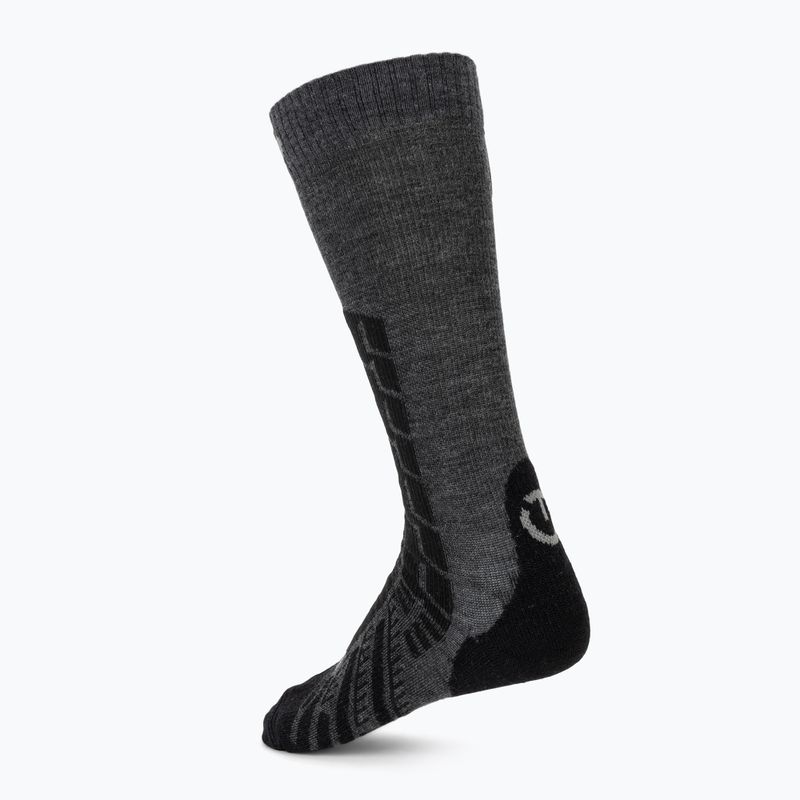Vyhrievané ponožky Therm-ic Comfort Socks S.E.T. sivo/čierne 2