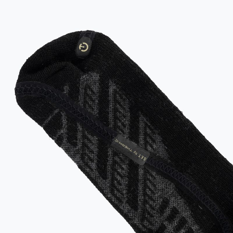 Vyhrievané ponožky Therm-ic Comfort Socks S.E.T. sivo/čierne 5