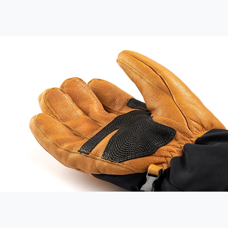 Vyhrievané rukavice Therm-ic Freeride Ultra Heat + Ultra Heat S-Batteries black/light brown 5