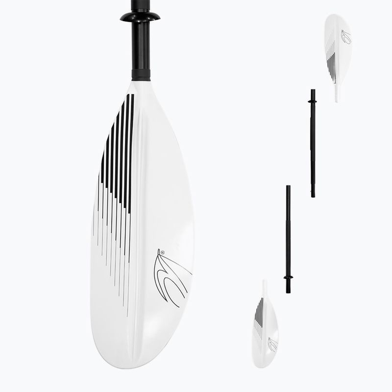 Kajakárske pádlo 4-dielne AQUADESIGN Viva 4 white