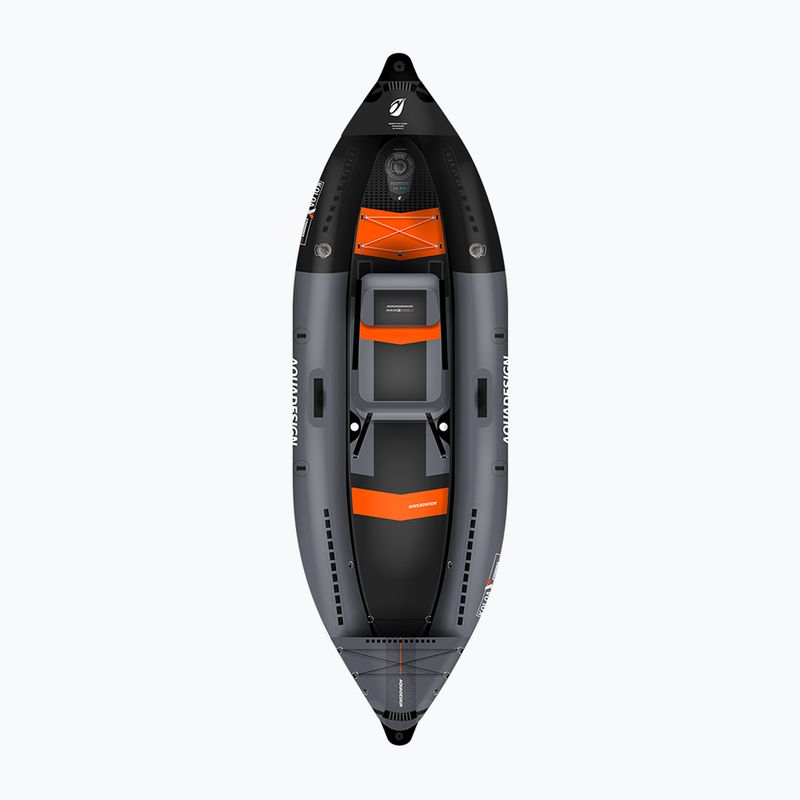 AQUADESIGN Koloa X'Perience 1 305 cm black/grey Nafukovací kajak pre 1 osobu 2