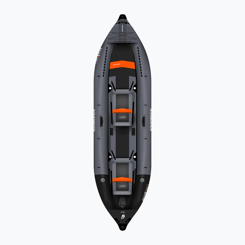 Nafukovací kajak pre 2 osoby AQUADESIGN Koloa X´Perience 2 360 cm black/grey 2