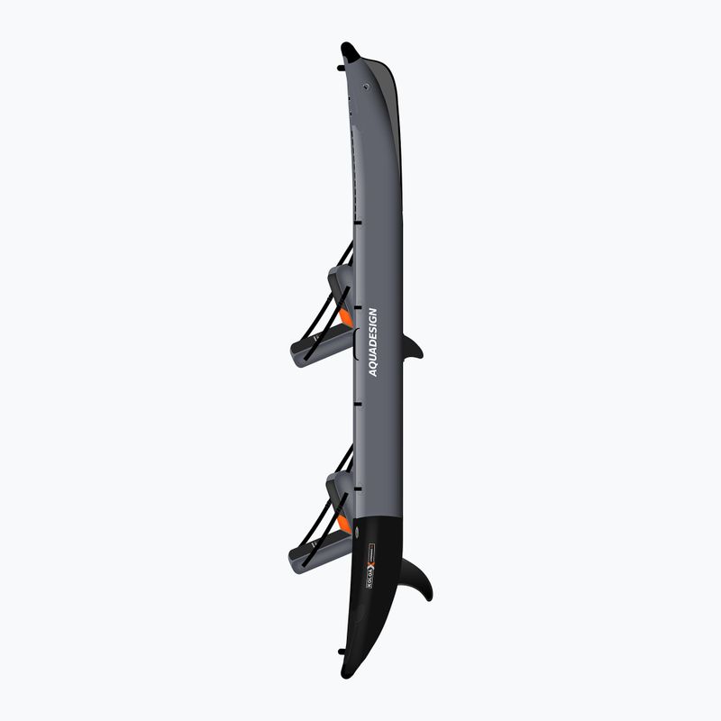 Nafukovací kajak pre 2 osoby AQUADESIGN Koloa X´Perience 2 360 cm black/grey 3