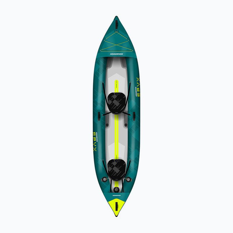 Nafukovací kajak pre 2 osoby AQUADESIGN Epyx 380 cm blue 2