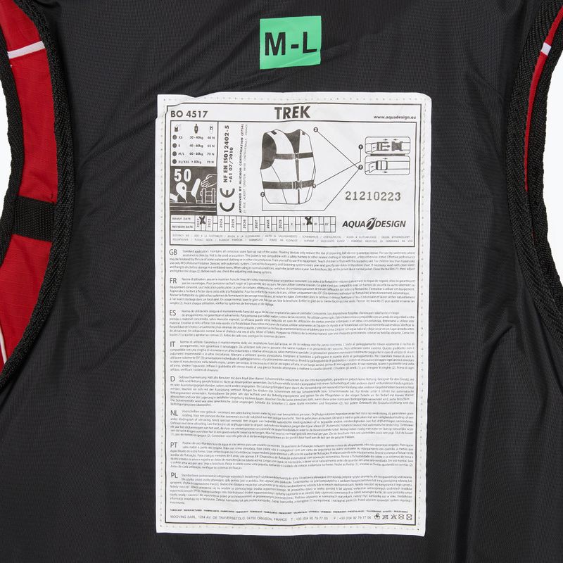 Záchranná vesta  Lozen Slider červená  5