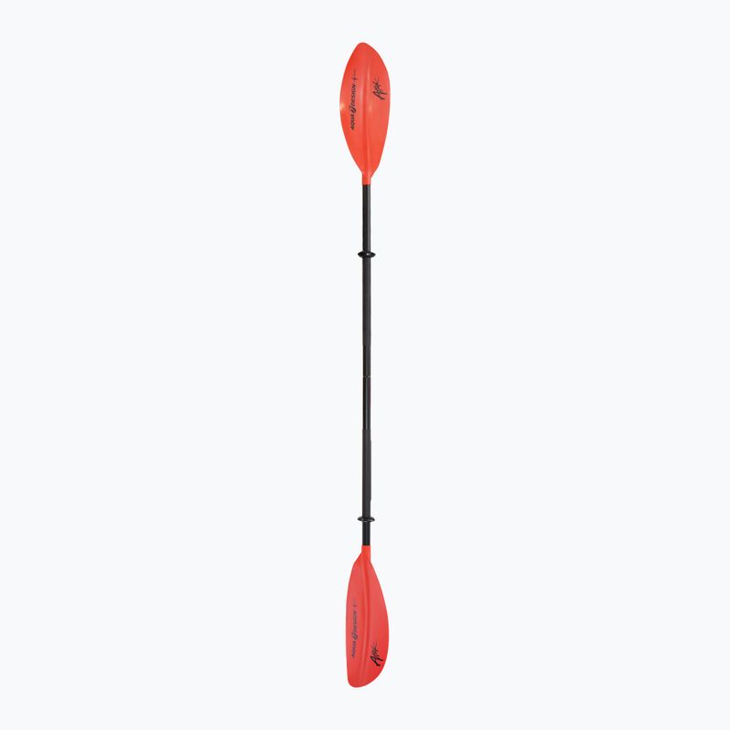 Kajakárske pádlo 4-dielne AQUADESIGN K1 Attak 4 red