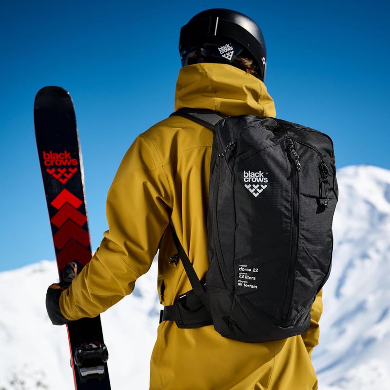 Lyžiarsky batoh Black Crows Dorsa 22 l black/white 10
