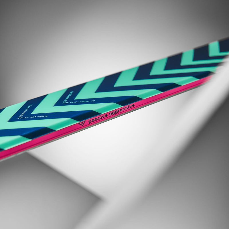 Dámske zjazdové lyže Black Crows Atris Birdie W turquoise 7