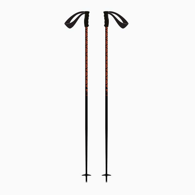 Lyžiarske palice Black Crows Meta black/orange 6
