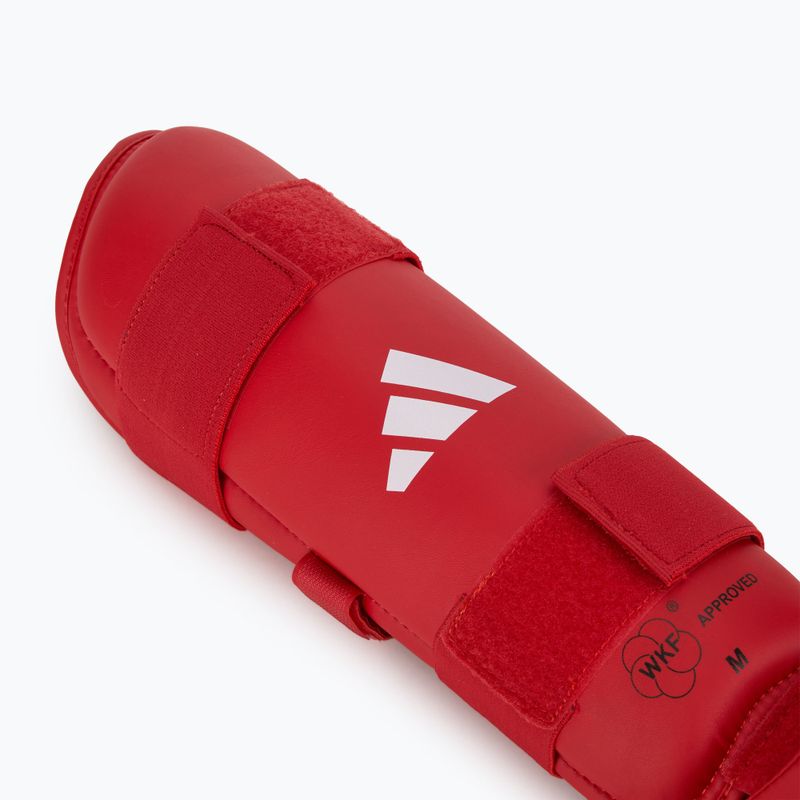 Holenné chrániče adidas WKF red 7