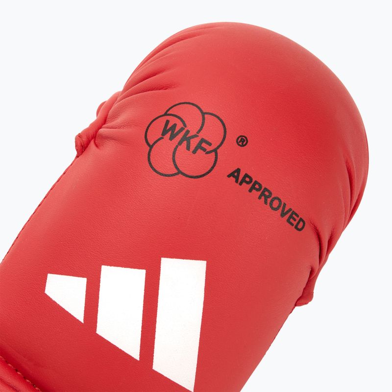 Chrániče rúk adidas WKF červené 4