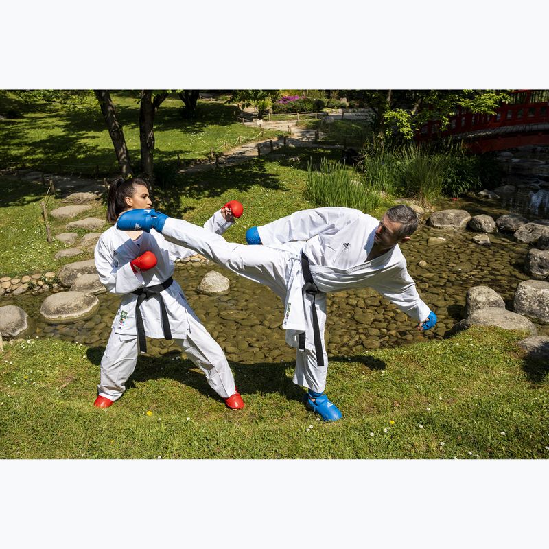 Chrániče rúk adidas WKF červené 10