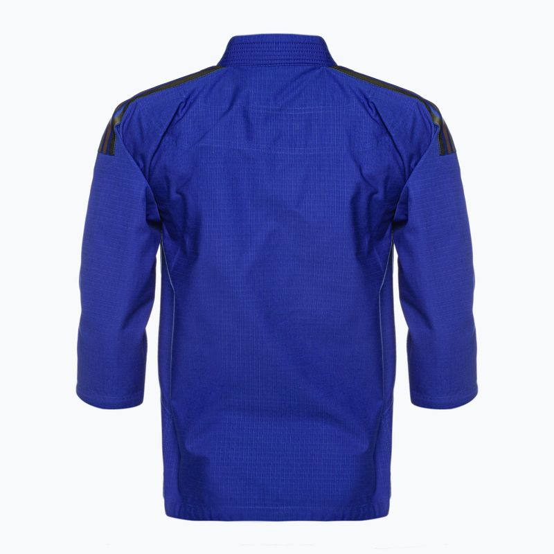 GI pre brazílske jiu-jitsu adidas Response 2.0 blue 3