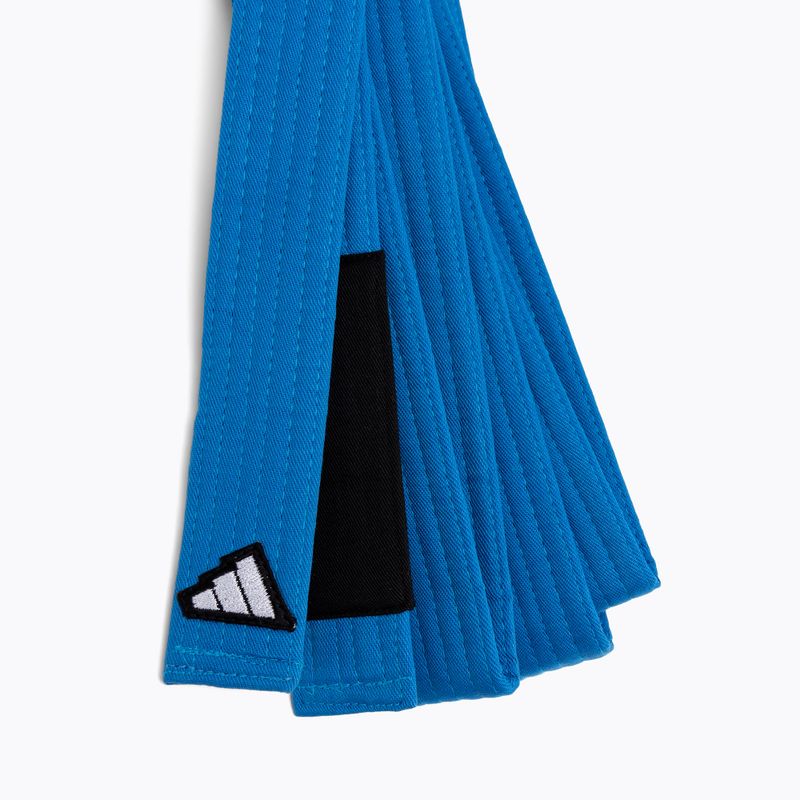 Pás brazílskeho jiu-jitsu adidas Separate blue 2