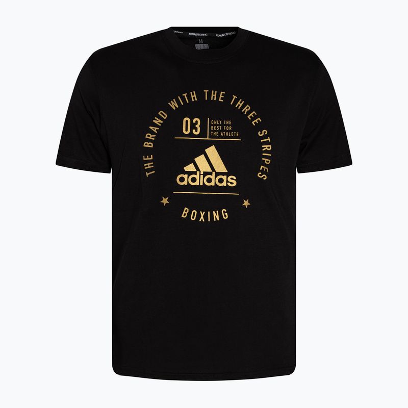 adidas Boxerské tréningové tričko čierne ADICL01B