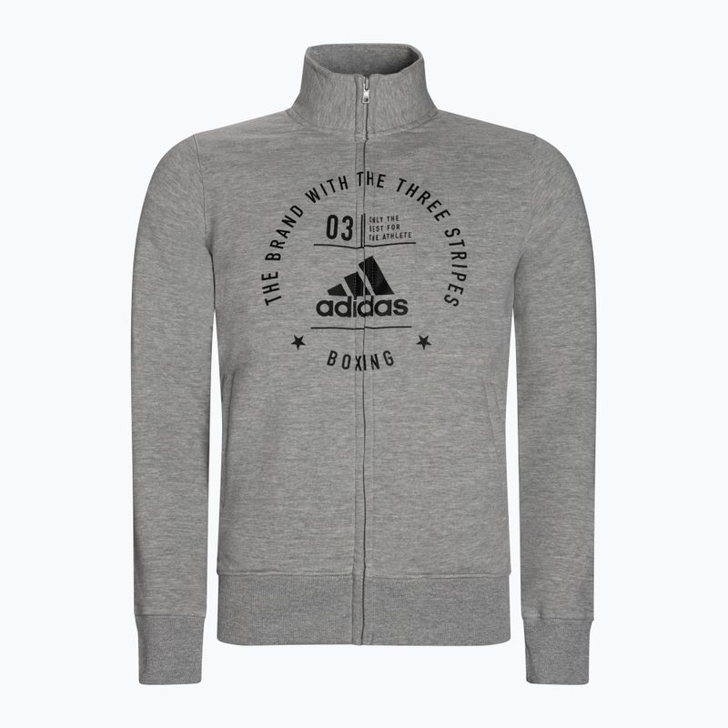 adidas Boxing šedá tréningová mikina ADICL03B