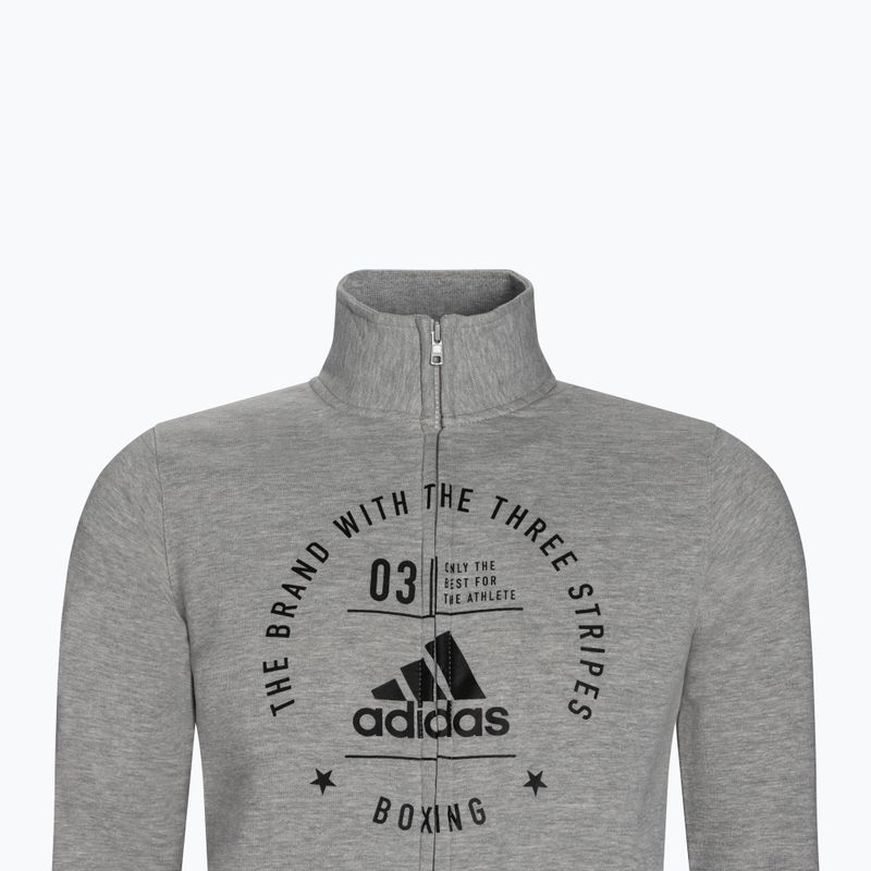 adidas Boxing šedá tréningová mikina ADICL03B 3