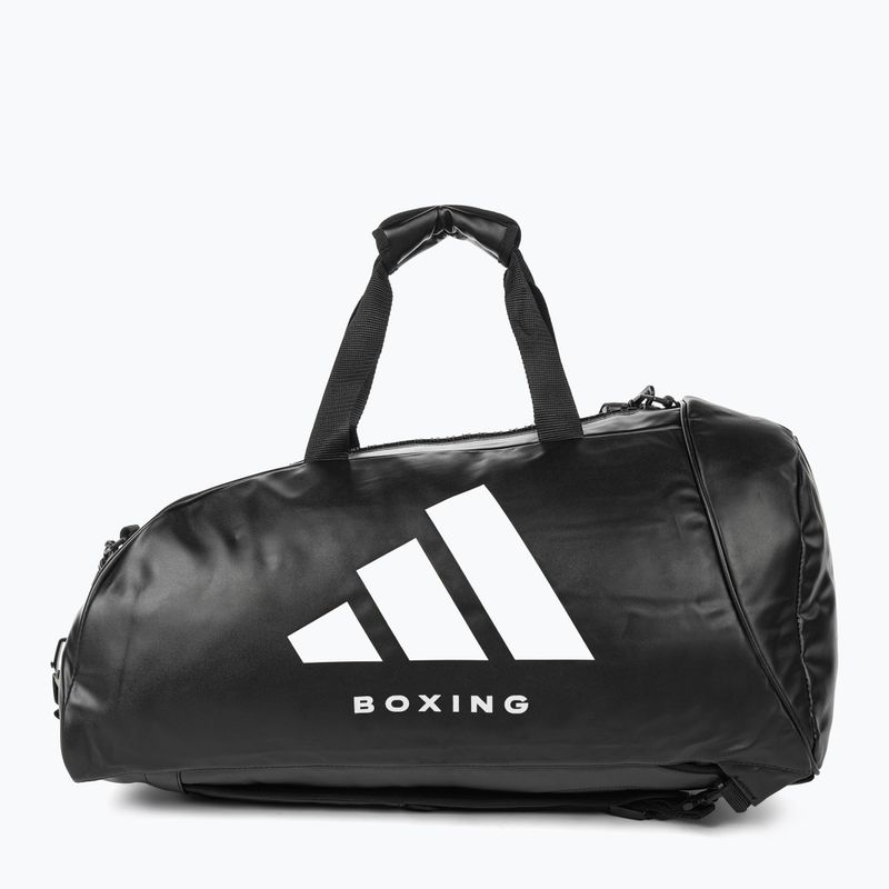 Tréningové vrecko adidas 2 v 1 na box čierne ADIACC051B