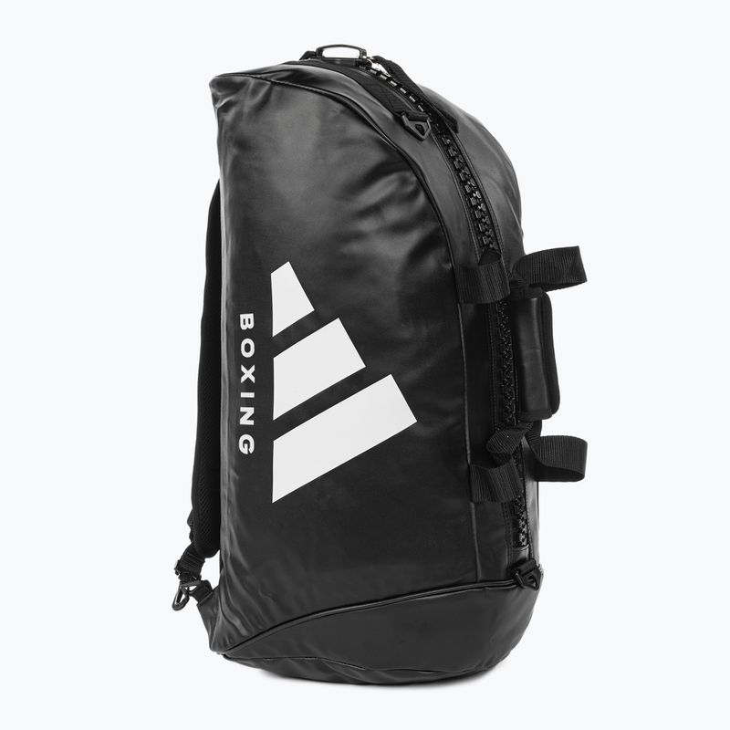 Tréningové vrecko adidas 2 v 1 na box čierne ADIACC051B 2